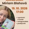 Setkání s autorkou - Miriam Blahová - 19.10.2026